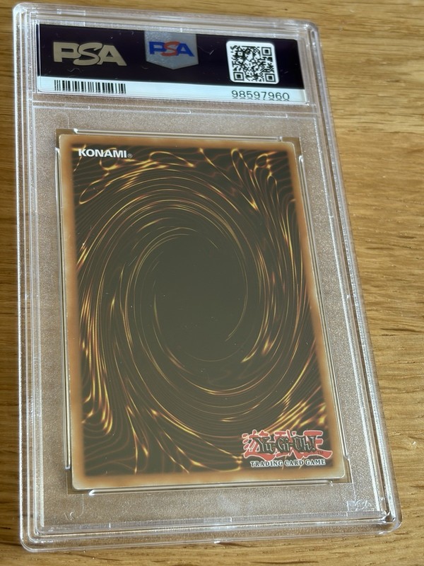 Yugioh Elemental Hero Honest Neos 1st Edition PSA 9 view 2