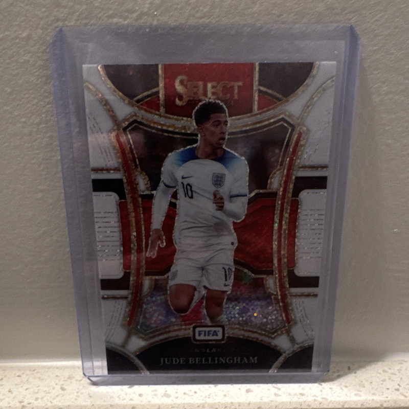 Panini 2023-24 Select FIFA Jude Bellingham #177 England White sparkle