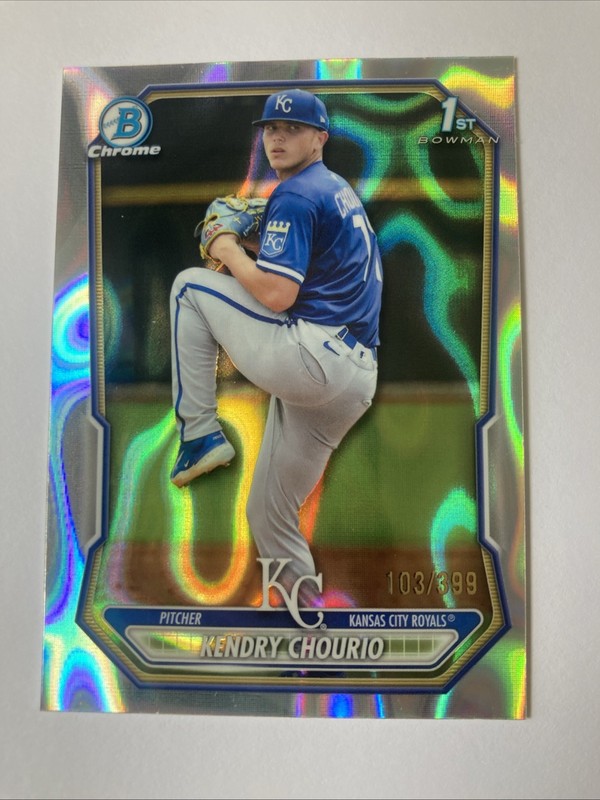 2026 Bowman Chrome Kendry Chourio Prospect BCP-7,Lava Refractor /399 