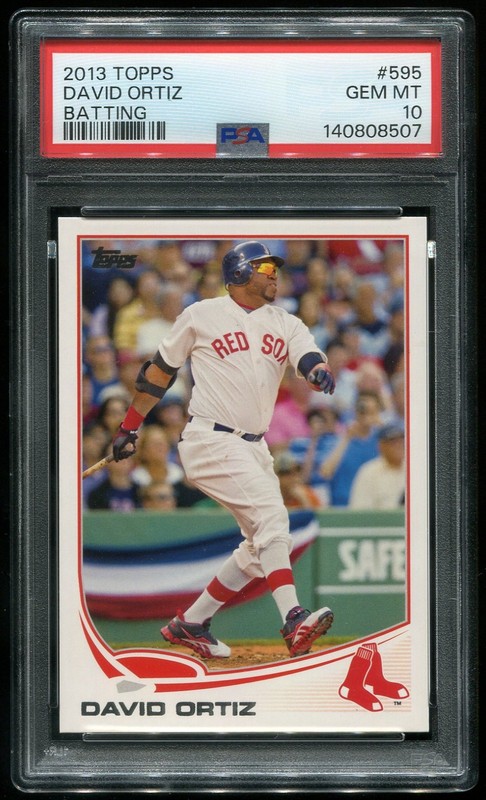 2013 Topps David Ortiz #595 PSA 10 (140808507)
