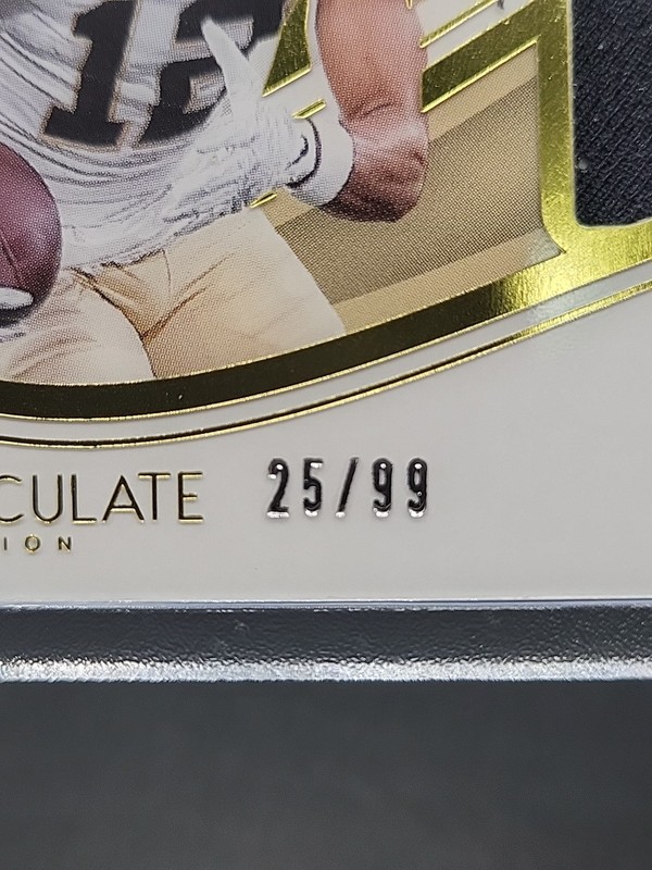 2023 Panini Immaculate - Chris Olave #PP-COL 3 Color Patch Auto #d/99 Saints view 2