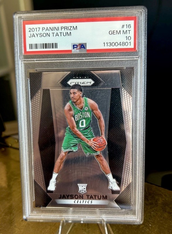 2017-18 Prizm - Jayson Tatum RC PSA 10 GEM MINT!!!