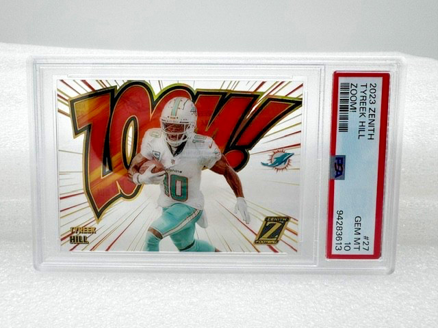 2023 Zenith Tyreek Hill Zoom! - PSA 10 - GEM MT - Miami Dolphins view 2