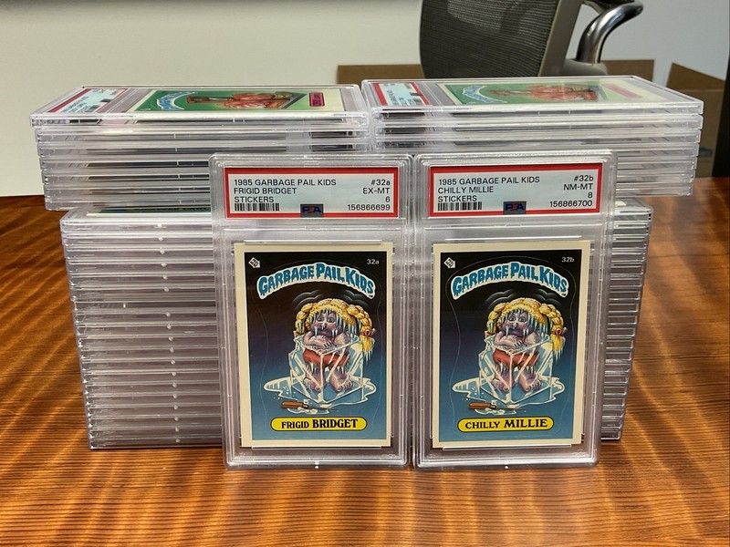 garbage pail kids series 1 1985 psa - Each Pair Is 60 Dollars