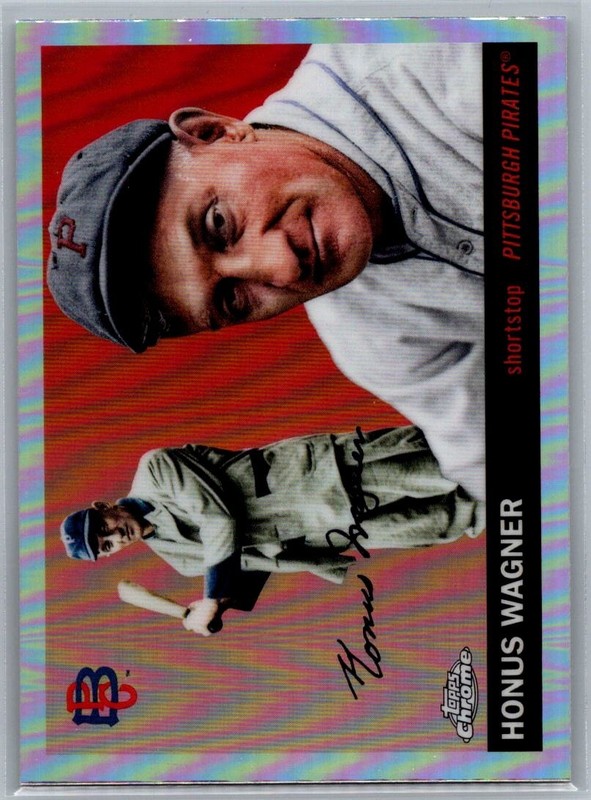 2025 Topps Chrome Platinum Refractor #439 Honus Wagner
