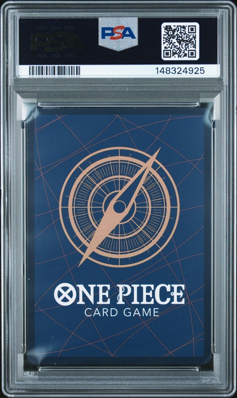 2025 ONE PIECE OP11-A FIST OF DIVINE SPEED ALTERNATE ART MONKEY D. LUFFY PSA 10 view 2