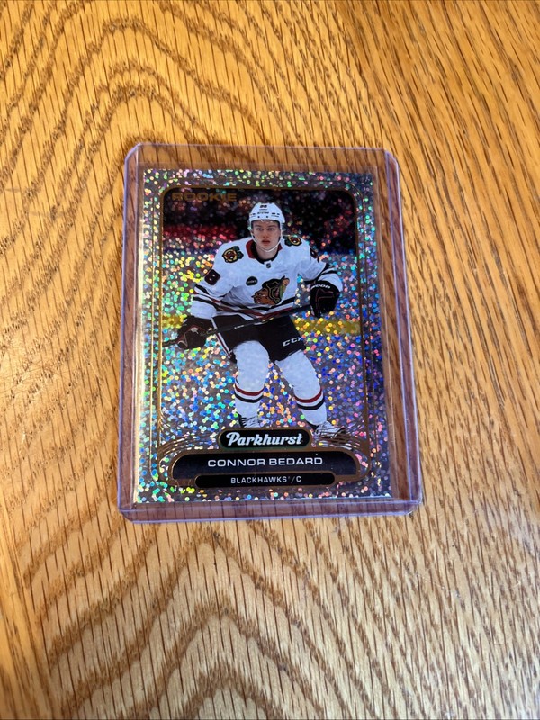 Connor Bedard Parkhurst Rookie Upper Deck view 1