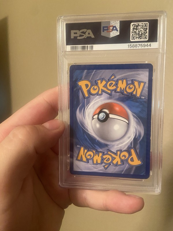 2014 Pokemon XY Flashfire Charizard EX Full Art #100 PSA 3 view 2