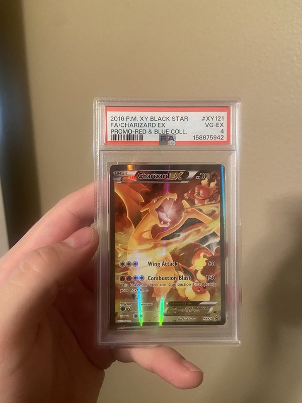 2016 Charizard EX XY121 - XY Red & Blue Collection Promo - Pokémon TCG