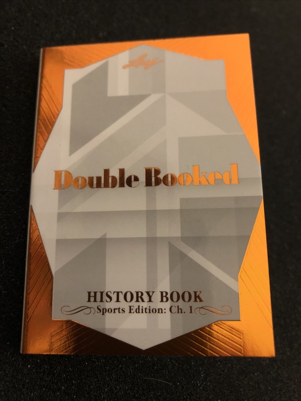 2023 Leaf History Book LIONEL MESSI ERLING HAALAND Double Booked Dual Auto Patch view 2