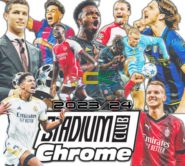 2023-24 Topps Stadium Club Chrome UEFA Champions League Soccer Pick Your Cards
