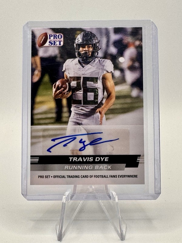 2022 Leaf Pro Set Travis Dye Auto PSA-TD1