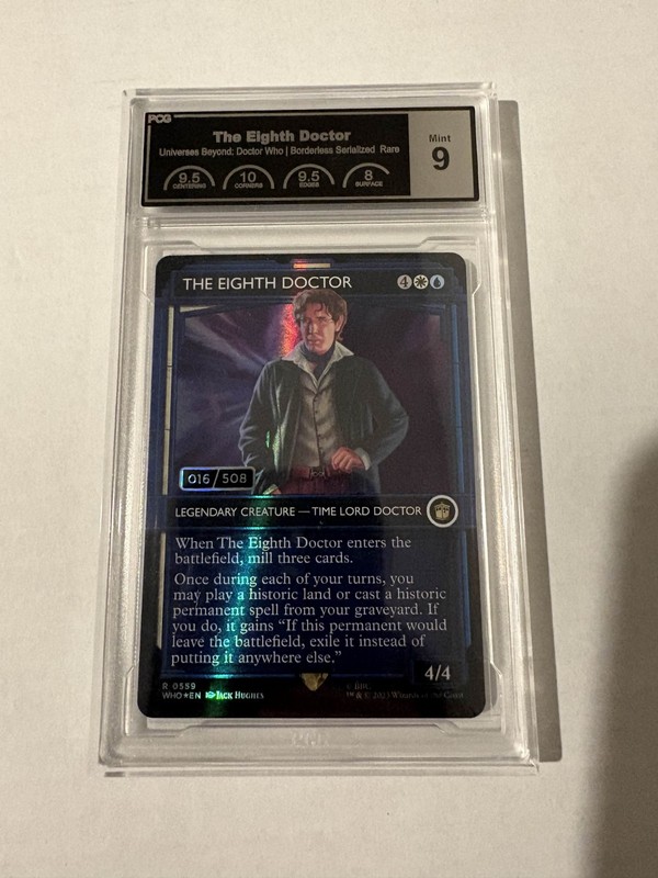 MTG Serialized The Eighth Doctor (016/508) Mint 9 PCG Doctor Who