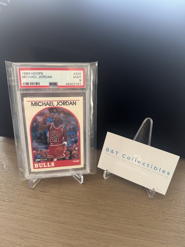 1989 HOOPS MICHAEL JORDAN #200 PSA 9 MINT CHICAGO BULLS GOAT 🔥🔥