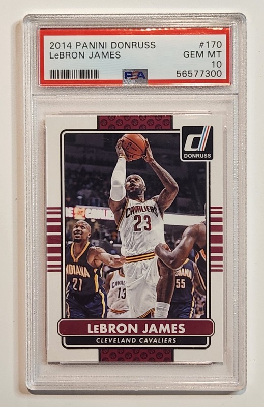 2014-15 Panini Donruss - LeBron James #170 PSA 10