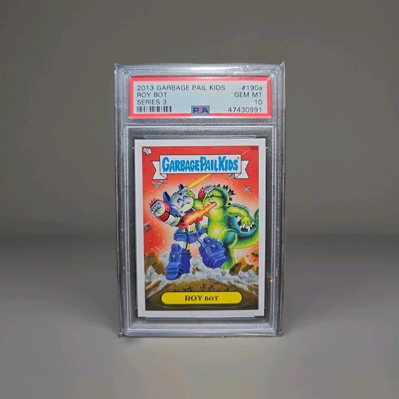 2013 Garbage Pail Kids BNS3 Roy Bot PSA 10 Slab Case Is In MT Cond. 