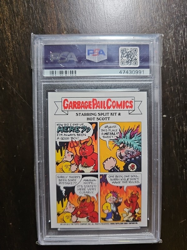 2013 Garbage Pail Kids BNS3 Roy Bot PSA 10 Slab Case Is In MT Cond.  view 2