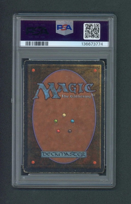 Magic the Gathering MTG Unlimited Black Lotus PSA  - Power 9 view 2