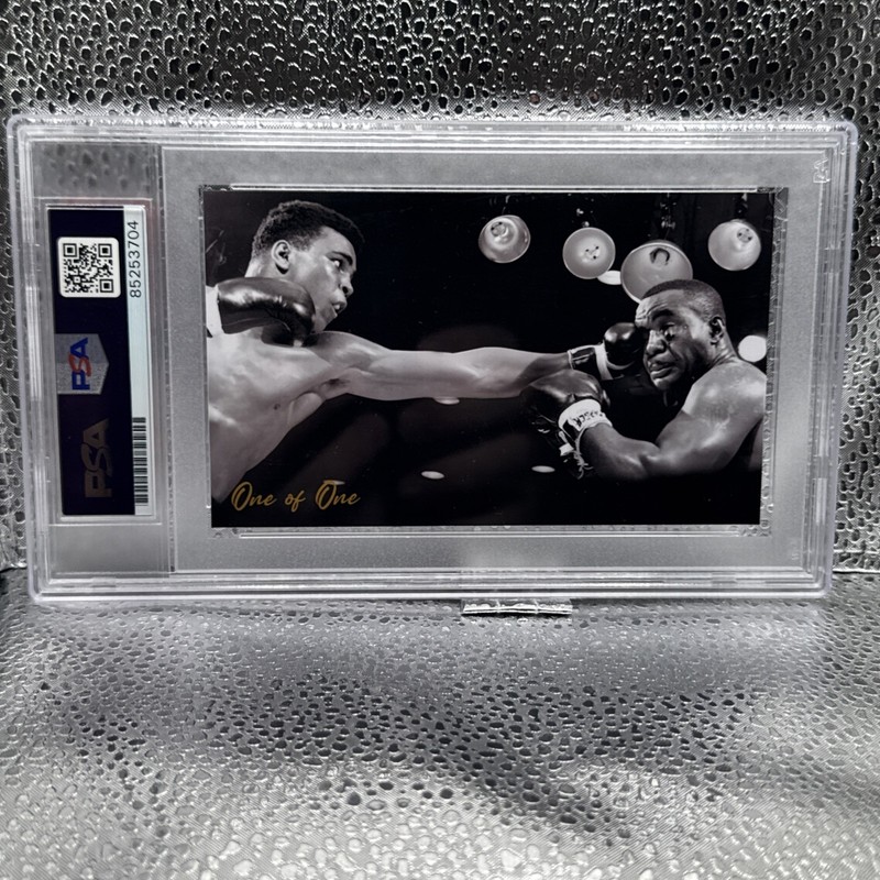 Muhammad Ali signed Cut Custom Card PSA DNA Slab Boxing HOF Auto 1/1! 🔥🔥 view 2