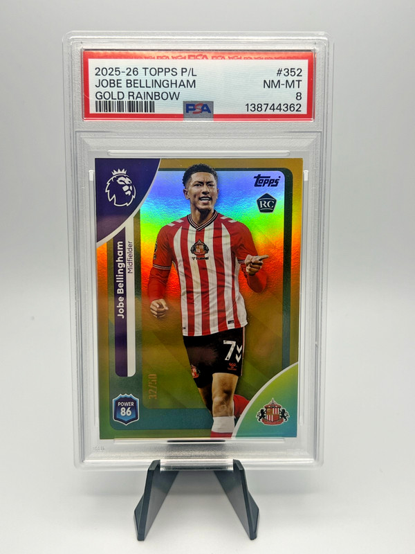 Jobe Bellingham, Jobe Bellingham #352 Gold 32/50 - PSA 8