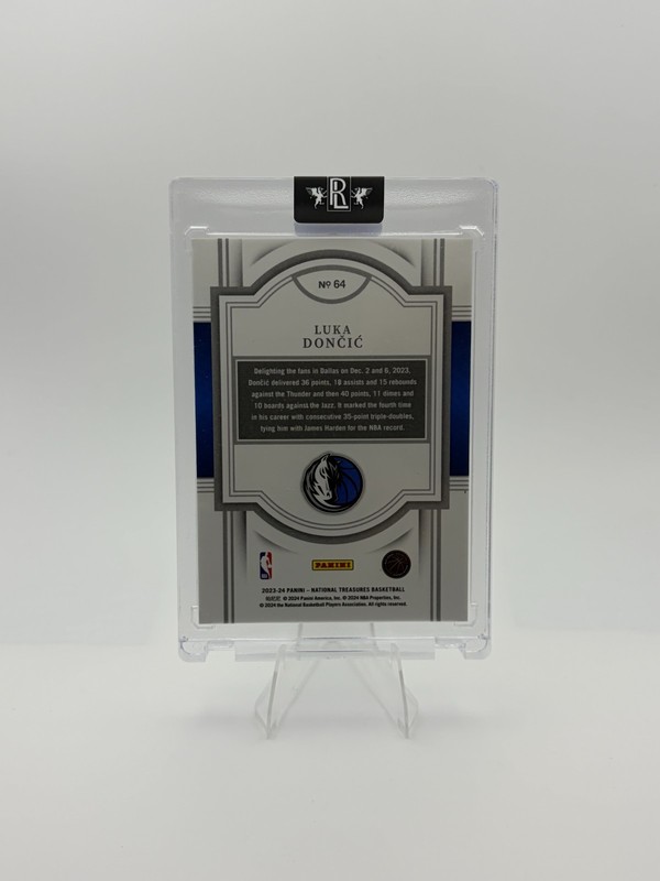 Luka Dončić 1/1 - 2023-2024 Panini - National Treasures view 2