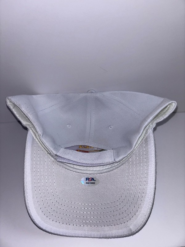 JANNIK SINNER SIGNED ITALY HAT CAP AUSTRALIAN US WIMBLEDON OPEN CHAMPION PSA/DNA view 2