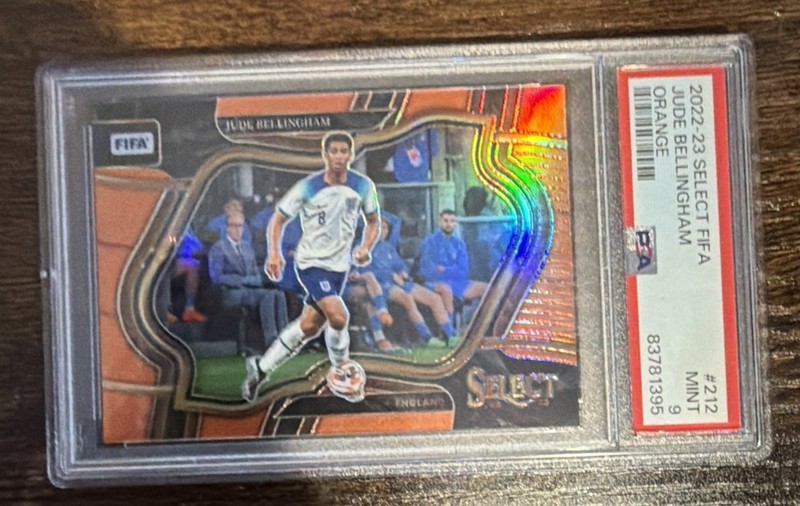 2022-23 Panini Select FIFA #212 Jude Bellingham Orange #/60