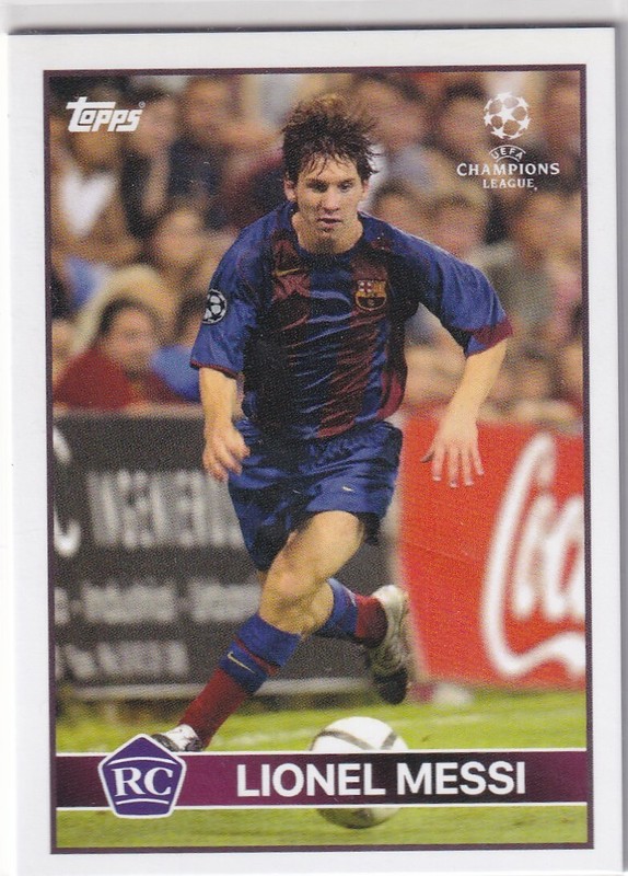 Topps Lost Rookie Card RC - Lionel Messi