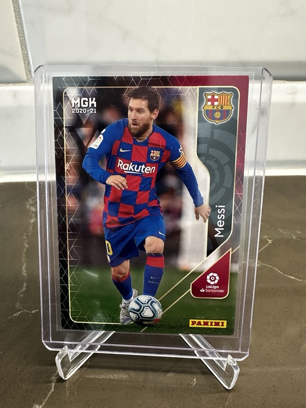 2020-21 Panini MegaCrack La Liga Lionel Messi Barcelona #70