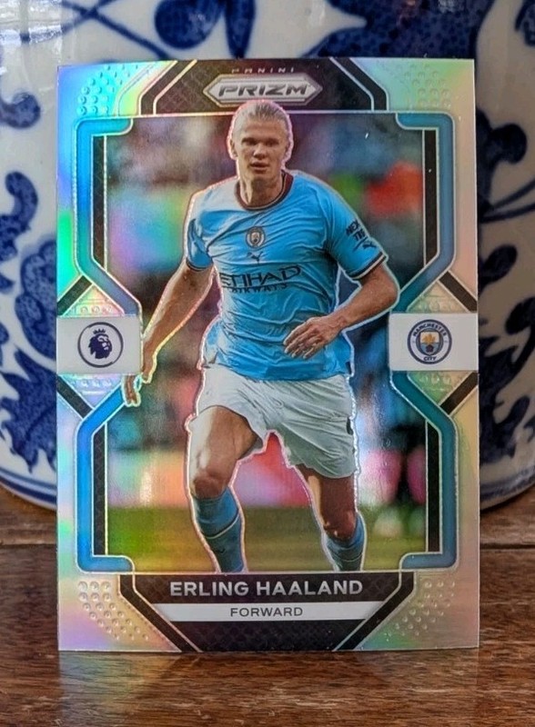 Erling Haaland 2022-23 Panini Prizm Silver Prizm - Near Mint or Better