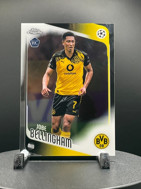 2025-26 Topps Chrome UEFA Club Competitions #5 Jobe Bellingham, Rookie RC
