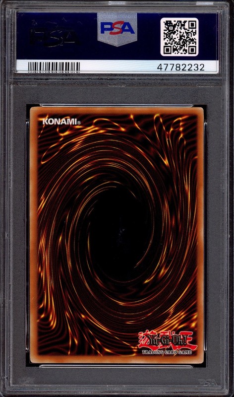 2008 Yu-Gi-Oh! Crossroads of Chaos Ghost Rare Black Rose Dragon #EN039 PSA 10 view 2