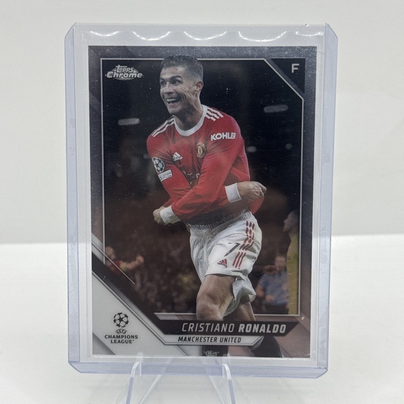 2021-22 Topps Chrome Uefa Champions League - Cristiano Ronaldo #10