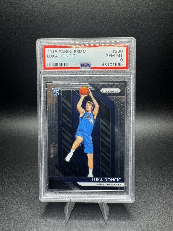 2018 PANINI PRIZM #280 LUKA DONCIC - PSA 10 GEM MINT
