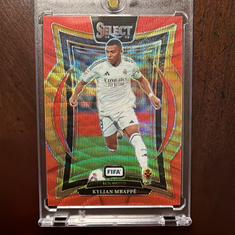 2024-25 Panini Select Fifa - Terrace Kylian Mbappe #1 Red /59