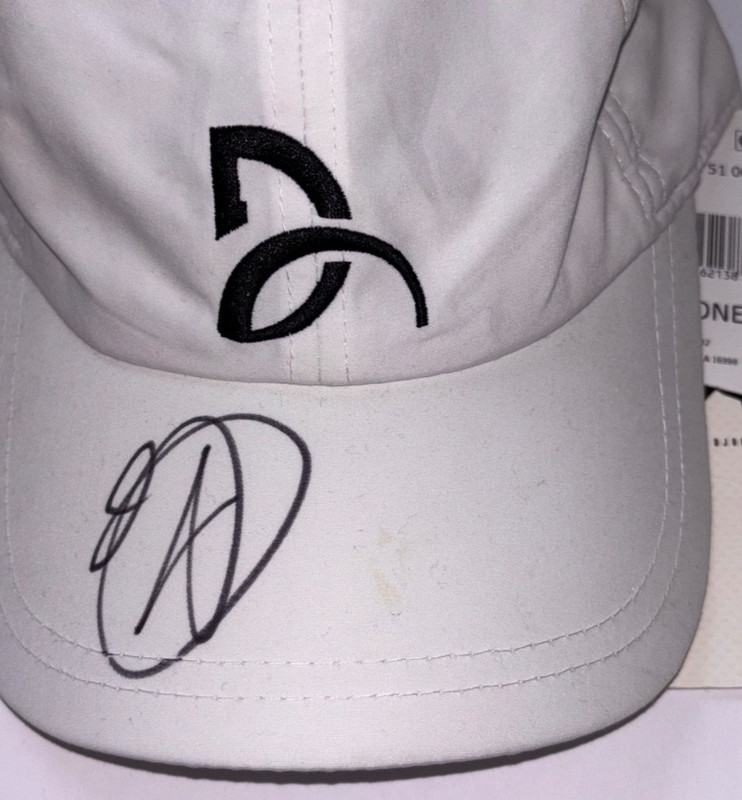NOVAK DJOKOVIC SIGNED OFFICIAL LACOSTE HAT CAP TENNIS CHAMPION GOAT ICON ND2 PSA view 2