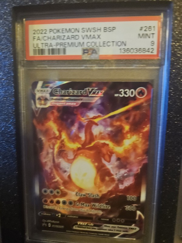 2022 Pokemon SWSH BSP Ultra Premium Collection #261 Charizard Vmax Mint PSA 9