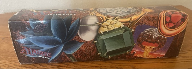 Vintage France Exclusive MTG Magic the Gathering Black Lotus Mox Storage Box ‘98