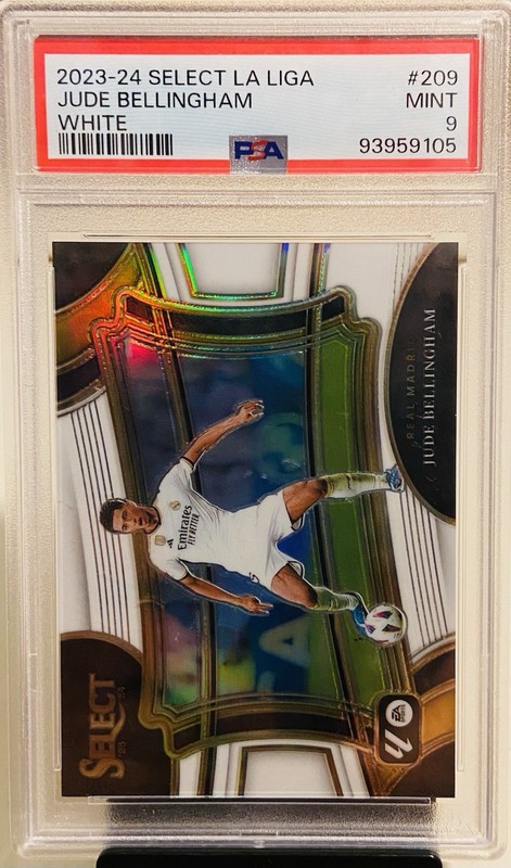 Jude Bellingham 2023 Select La Liga Field Level White /20 Color Match PSA 9⚽️🔥