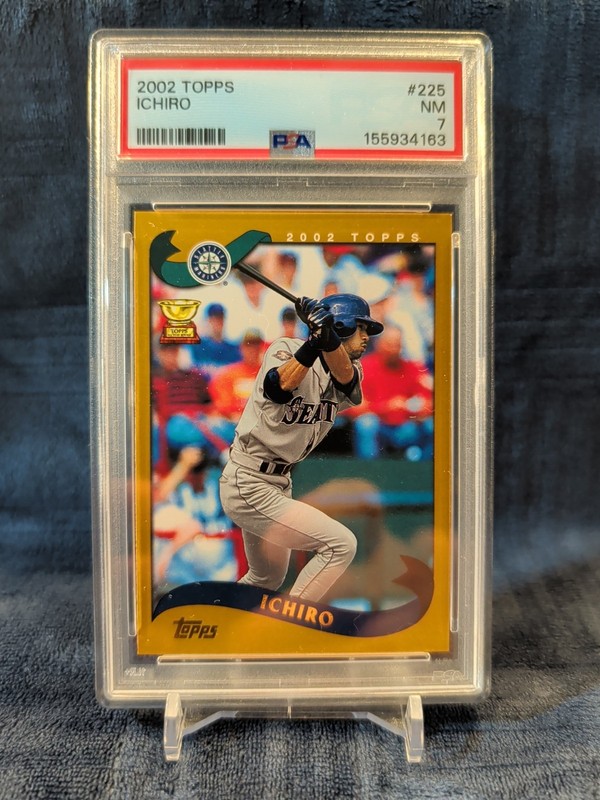 2002 Topps - Ichiro Suzuki #225 PSA 7 NM