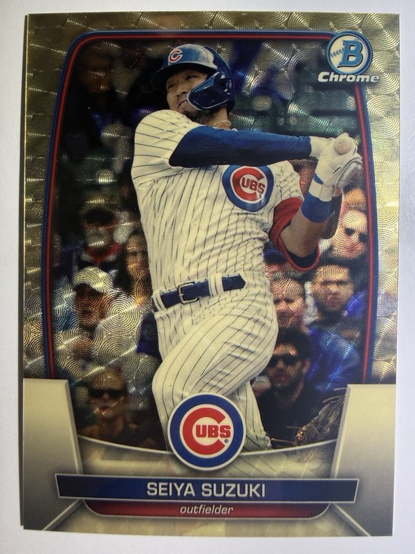 2023 Bowman Chrome - Seiya Suzuki #16 SuperFractor 1/1 Chicago Cubs 🔥🔥🐻 SSP
