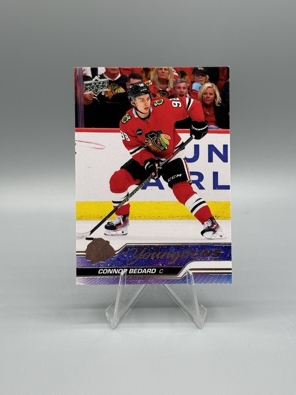 2023-24 Upper Deck Series 2 - Young Guns CONNOR BEDARD #451 (RC) view 1