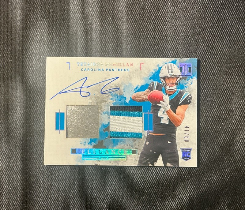 2025 Panini Impeccable - Elégance Rookie Helmet and Patch Autos Tetairoa...