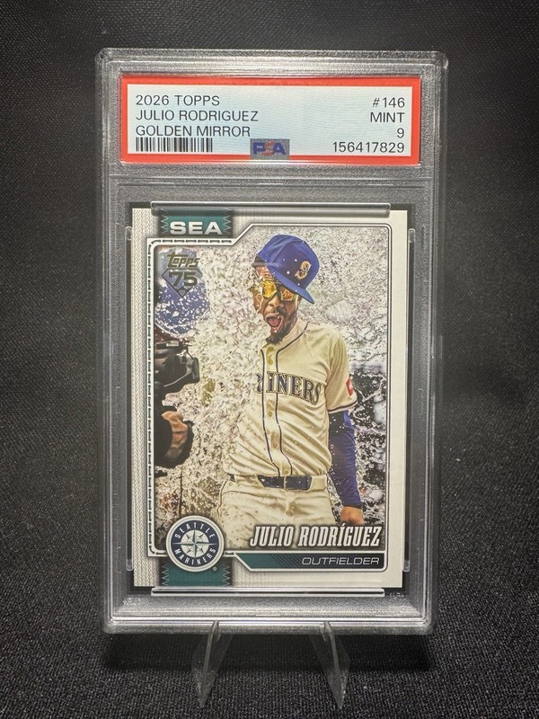 2026 Topps Series 1 - Julio Rodrigues Image Variation Gold Back