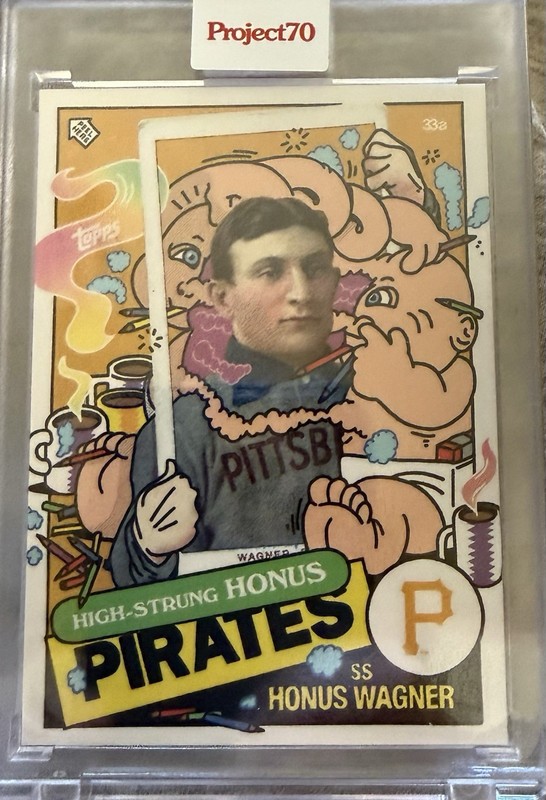 Topps Sterling Honus Wagner Project 70 MLB X Gpk Baseball Card