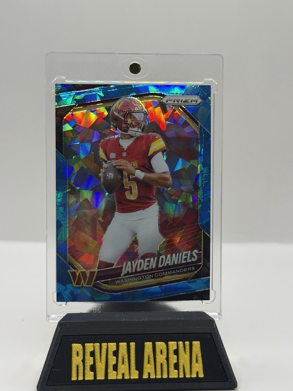 2025 Panini Prizm - Jayden Daniels #278 Blue Ice Prizm /99 Ships Fast
