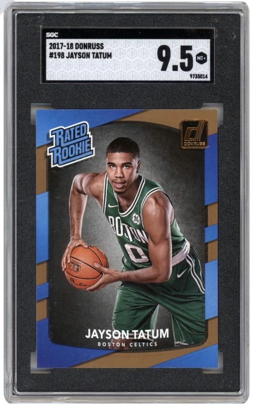 2017-18 Panini Donruss - Rated Rookies Jayson Tatum #198 (RC)