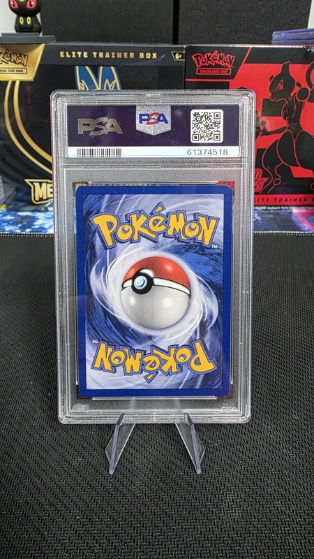 PSA 9 MINT Pikachu "Bumble Bee" Black Star WOTC Promo Pokemon Card #27 view 2
