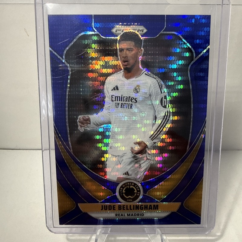 2025 Panini Prizm Club World Cup Jude Bellingham #163 Blue /275