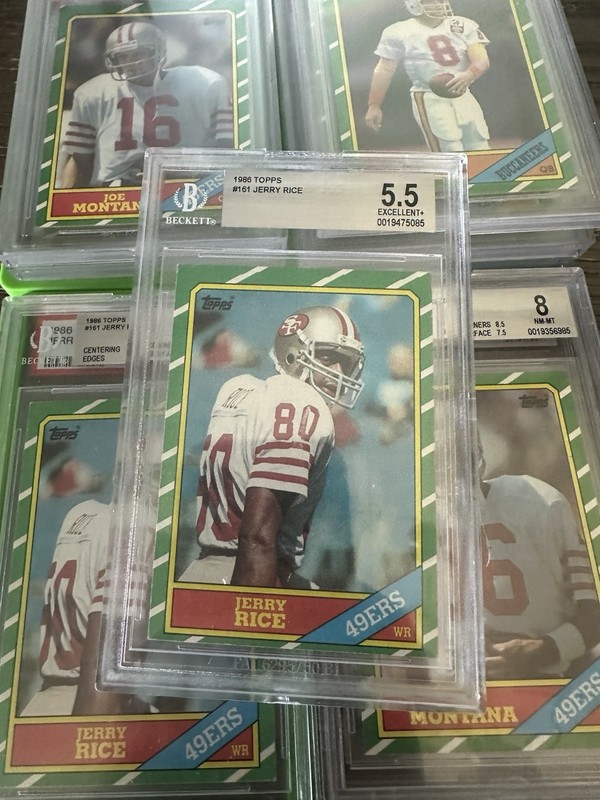 1986 Topps - Jerry Rice #161